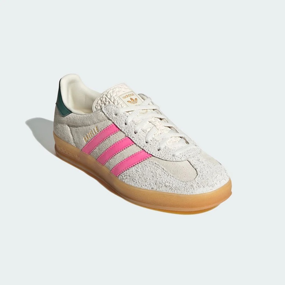 10W / 9M - [NEW] Women's adidas Gazelle‎ Indoor Shoes 'Off White' JQ1096 - Picture 2 of 6